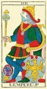 4. Imperatore - Tarocchi di Marsiglia 4. Imperatore -Tarocchi di Marsiglia