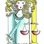 La Giustizia- La Psicologia dei tarocchi- carta