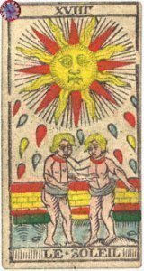 Il Sole- tarocchi di Marsiglia Il Sole- tarocchi di Marsiglia