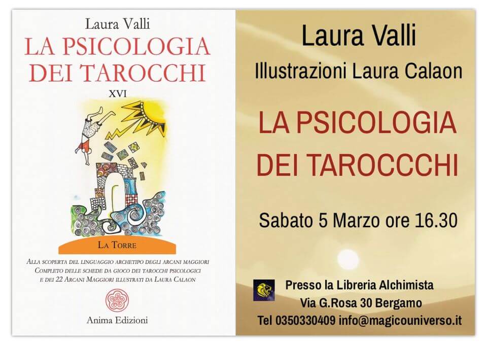 presentazione la psicologia dei tarocchi a Bergamo